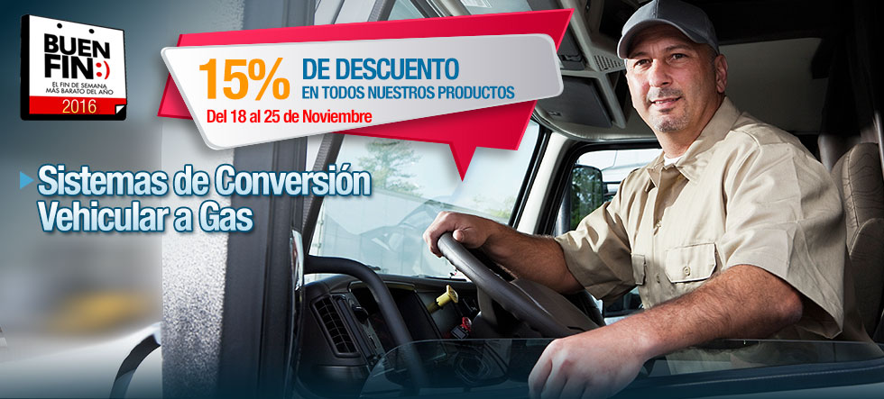 Del 18 al 25 de noviembre recibe un 15% de descuento en todos nuestros productos, contamos con el sistema vehicular adecuado para tu auto o camión